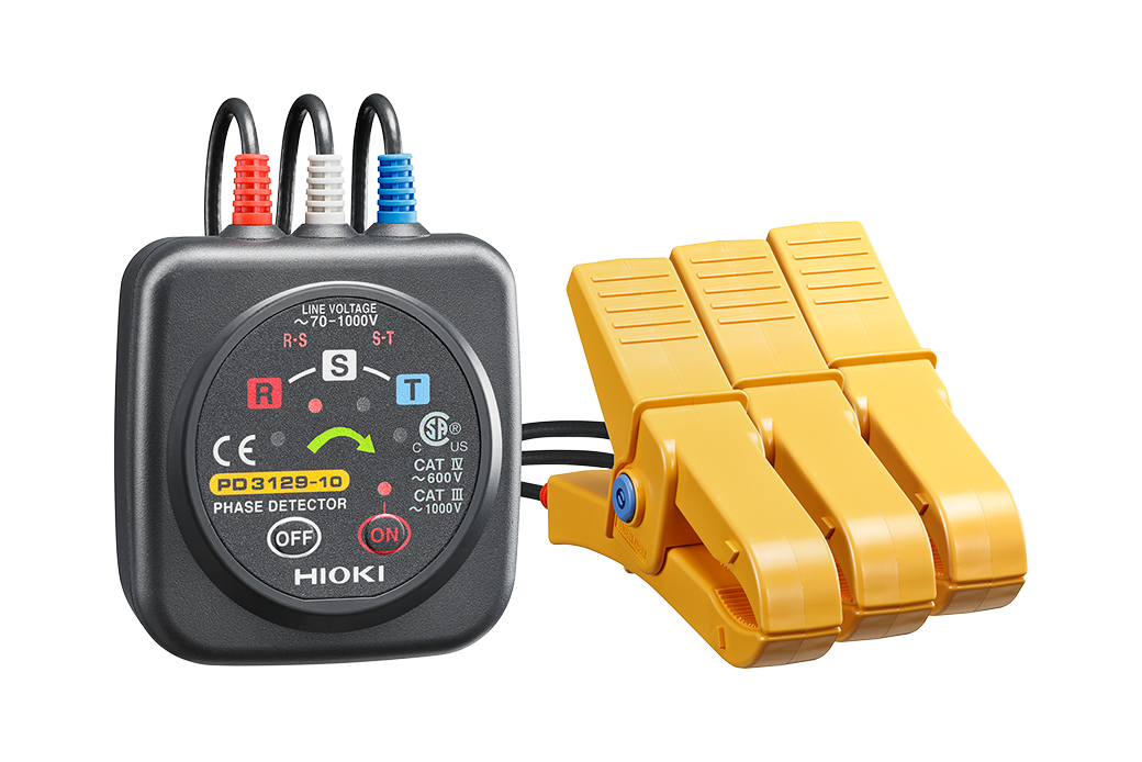 Hioki PD3129-10 Phase Detector (Non-Metallic Contact Type)