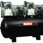 BALMA AIR COMPRESSOR 900LTR DOUBLE HEAD 7.5HP + 7.5HP MADE IN ITALY