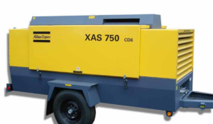 ATLAS COPCO AIR COMPRESSOR XAHS 750
