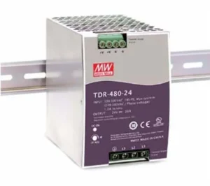 MEAN WELL TDR Switched Mode DIN Rail Power Supply, 340 → 550 V ac, 480 → 780 V dc, 48V dc dc Output, 10A