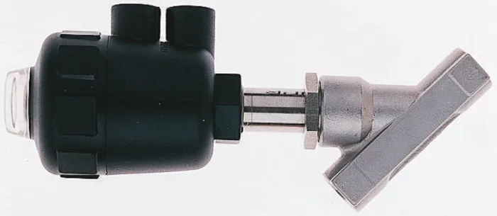 Burkert Angle Seat type Pneumatic Actuated Valve, G 2in, 7.2 bar