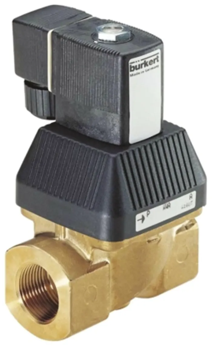 Burkert Solenoid Valve 221756, 2 port(s) , NC, 110 V ac, 2in