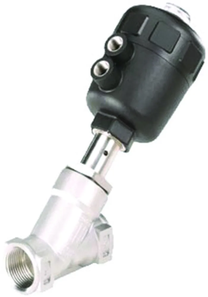Burkert Angle type Pneumatic Actuated Valve, G 2in, 10 bar