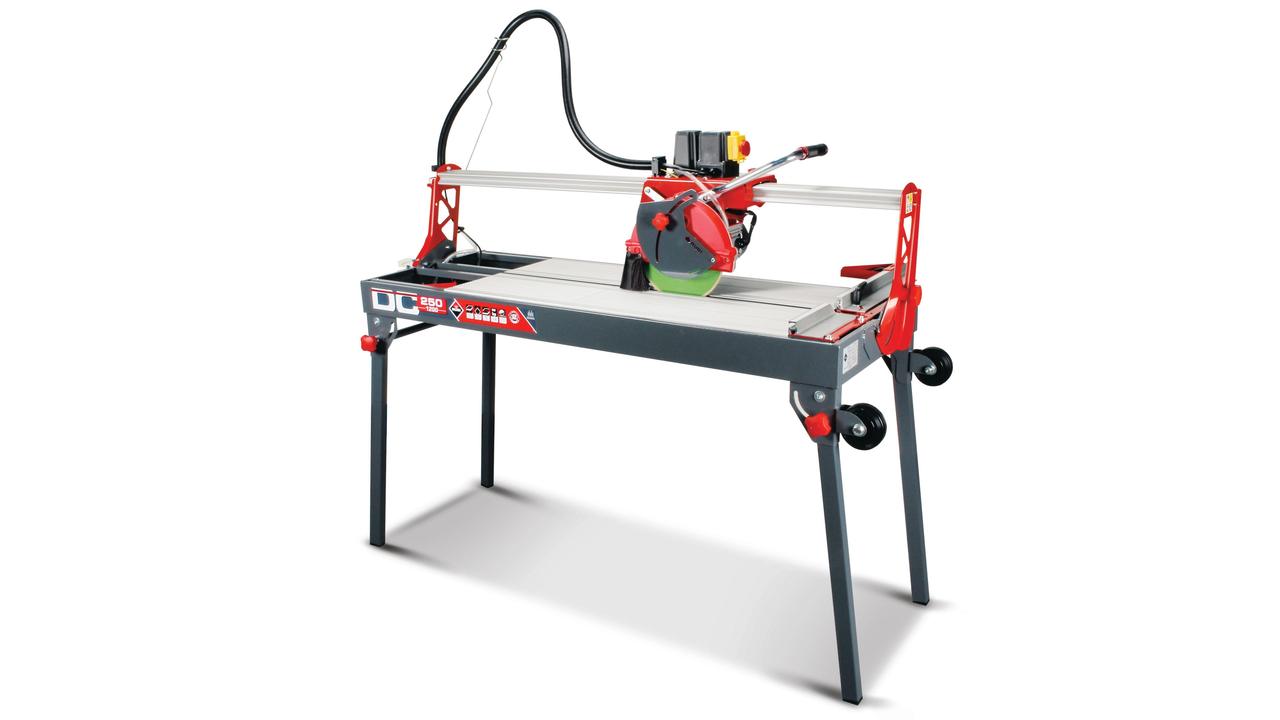 Rubi DC-250-1200 220V,55941, Electric Tile Cutter, for Glazed, Stoneware, Ceramic and Porcelain Tiles, 120cm Cutting Length, with Plunge Effect