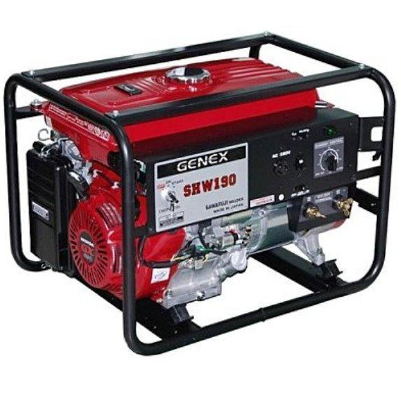 Elemax Honda SHW190 Gasoline Welder Generator, Rated Power 3 KVA, Welding Range 50-190 Ampere, Engine - Honda GX390, Fuel Tank 17 Liters, 220V-60HZ