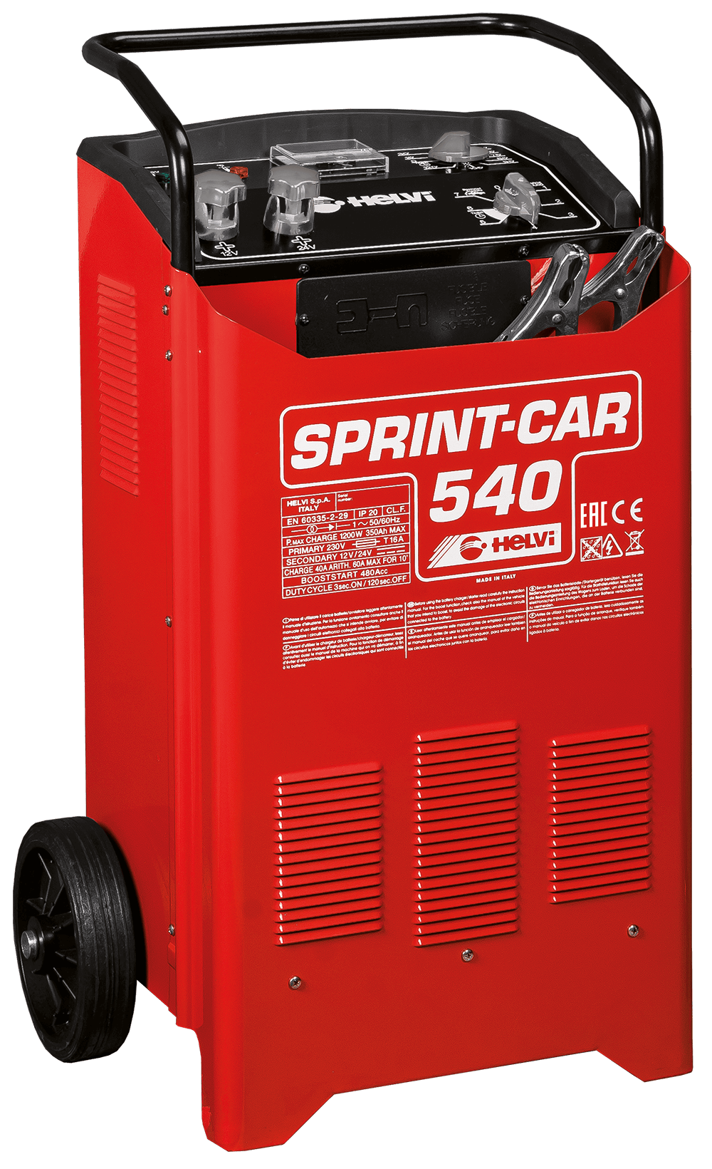 HELVI Battery Charger and Starter SPRINT CAR 540