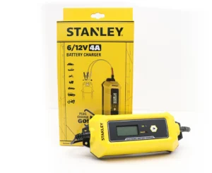 STANLEY Car Battery Charger & Maintainer for All Types of 6-12V Lead Acid Batteries Automatic 8 Stage Operation – SXAE00025GB