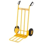 Stanley Steel Hand Truck – 200 kg Load Capacity, Extra-Large Platform, Pneumatic Wheels, Foldable Design - SXWTC-HT535