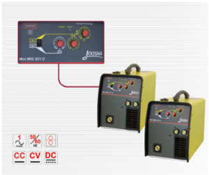 Joosha Single Phase Inverter MIG/MAG built-in wire feeder Welding Machine