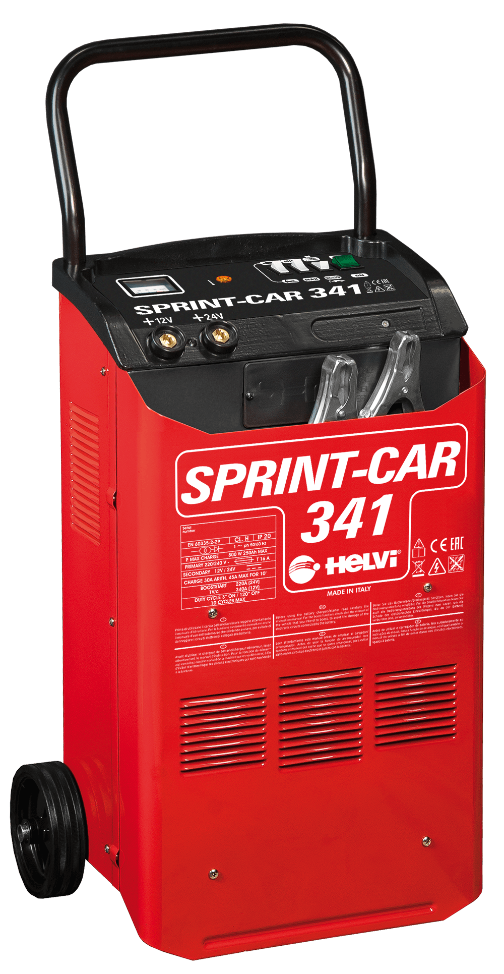 HELVI Battery Charger and Starter SPRINT CAR 341