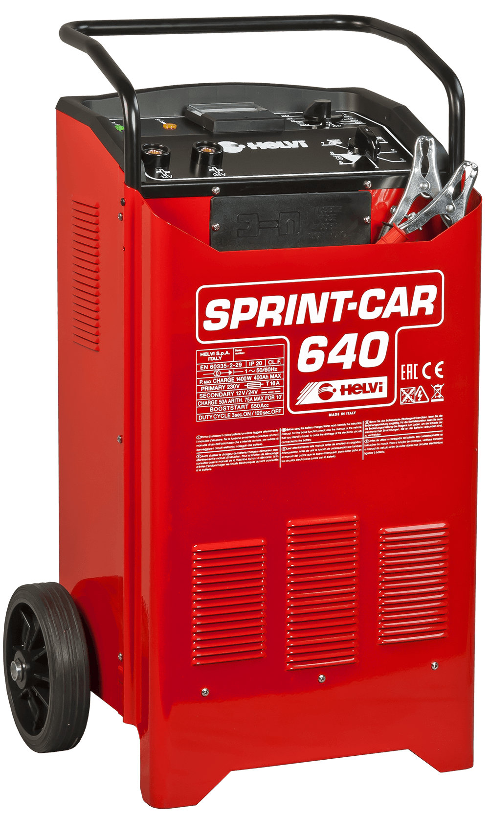 HELVI Battery Charger SPRINTCAR 640