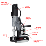 Euroboor TUBE.55S+/T  Magnetic Drill Machine