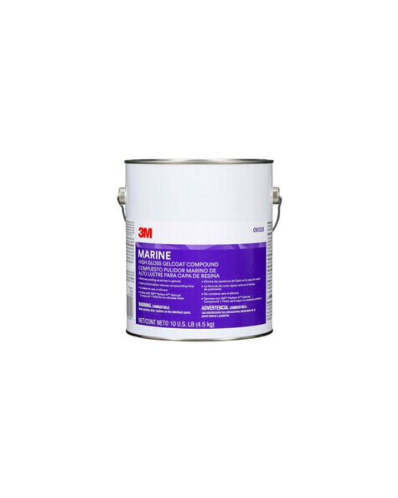 3M™ Marine High Gloss Gelcoat Compound, 1 US gal, 06025