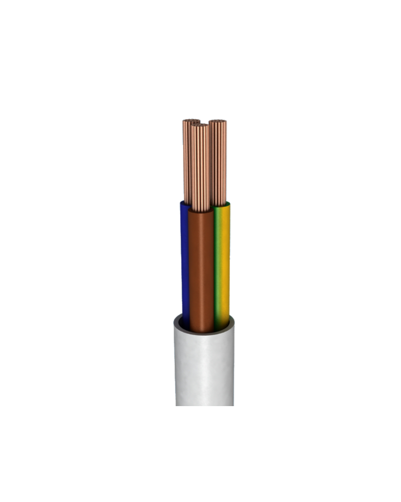 Multicore Circular - CU/PVC/PVC-0.6/1kv-class2-2C + E