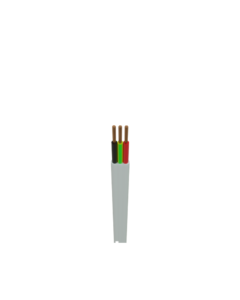 2 Cores + Earth flat 450/750V V-90 insulated, PVC sheathed-class2