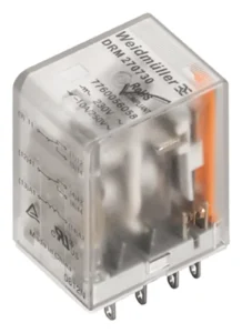 Weidmuller Panel Mount Power Relay, 230V ac Coil, 4PDT MPN,7760056086