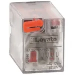 Lovato DIN Rail Non-Latching Relay, 230V ac Coil, 7A Switching Current, DPDT