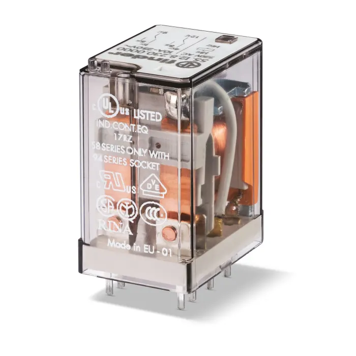 Finder PCB Mount Relay, 240V ac Coil, 10A Switching Current