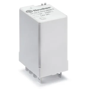 Finder Plug-In Mount Power Relay Module, 110V dc Coil, 12A Switching Current