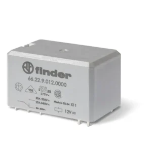 Finder PCB Mount Relay, 120V ac Coil, 30A Switching Current