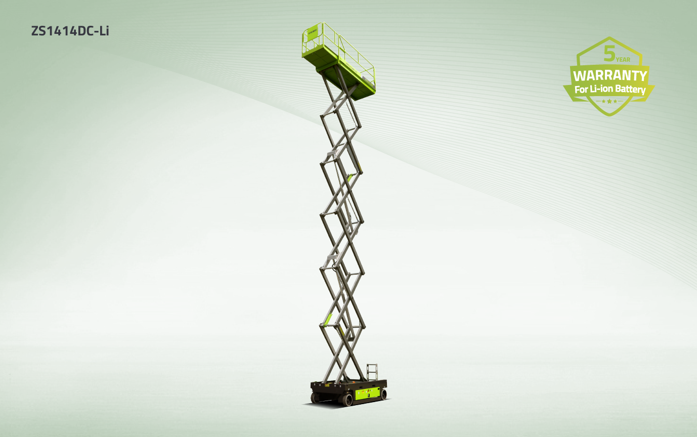 Zoomlion scissor lift ZS1412DC(Li)
