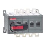 ABB 160A Changeover Switch Ot160E04Cp Without Enclosure 1Sca22775R9440