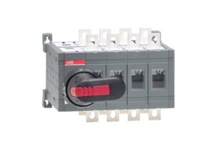 ABB 160A Changeover Switch Ot160E04Cp Without Enclosure 1Sca22775R9440