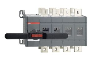 ABB 1250A Changeover Switch Ot1250E04Cp Without Enclosure 1Sca022872R1250