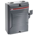 ABB Isolator 25A 3 Pole Grey Enclosure KSE325 TPN 2CMA142412R1000