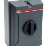 ABB Isolator 100A 3 Pole Grey Enclosure KSE 3100 TPN 2CMA144585R1000 (2CMA144570R1000)