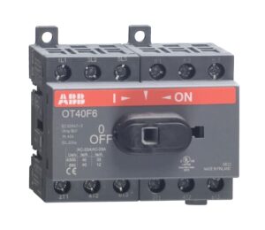 ABB STROMBERG OT63F6 80A 6 Pole ISOLATOR W/ROD(OXP6X265)+HANDLE (OHB65J6) 1SCA105379R1001+1SCA108225R1001+1SCA022380R9660
