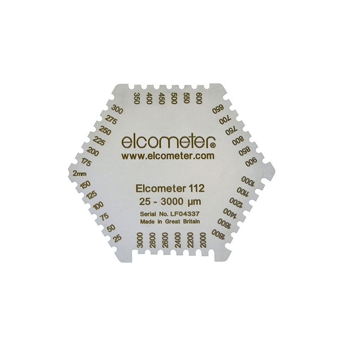 ELCOMETER 112 HEXAGONAL WET FILM COMBS