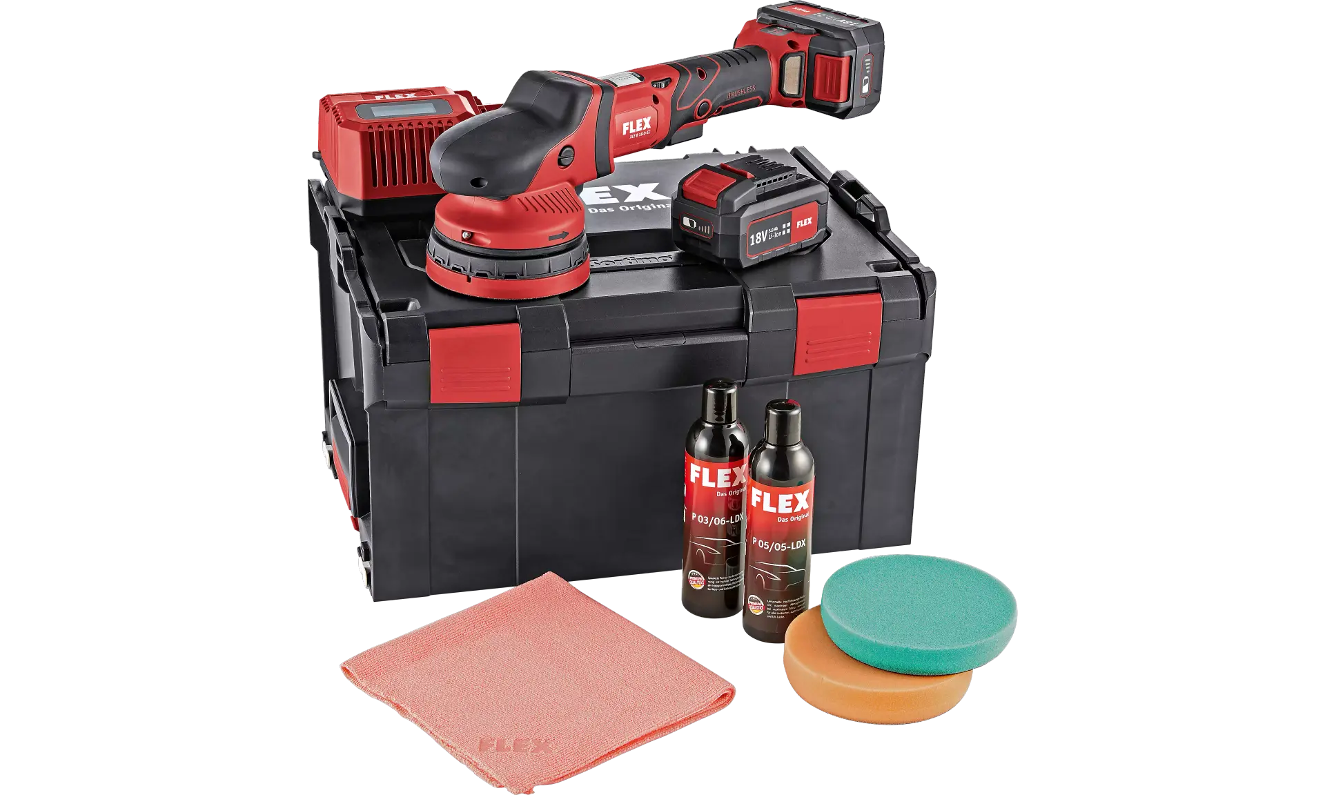Flex Orbital Polisher : XCE 8 125 18.0-EC/5.0 P-Set