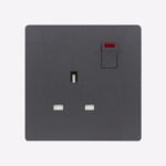 MK 13A 1G S/SOCKET ARIA SPACE GREY