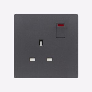 MK 13A 1G S/SOCKET ARIA SPACE GREY