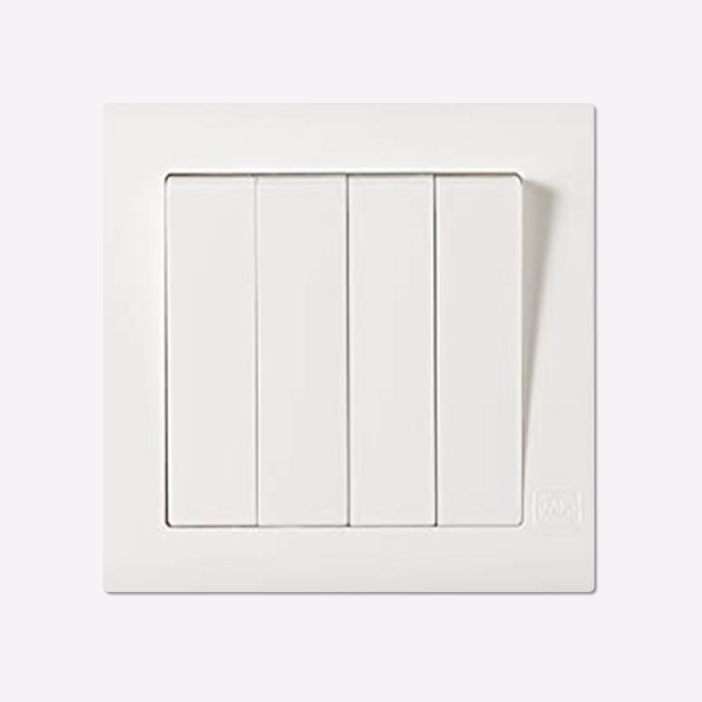 10A 4G 1WAY SWITCH ESSENTIALS WHITE - MK
