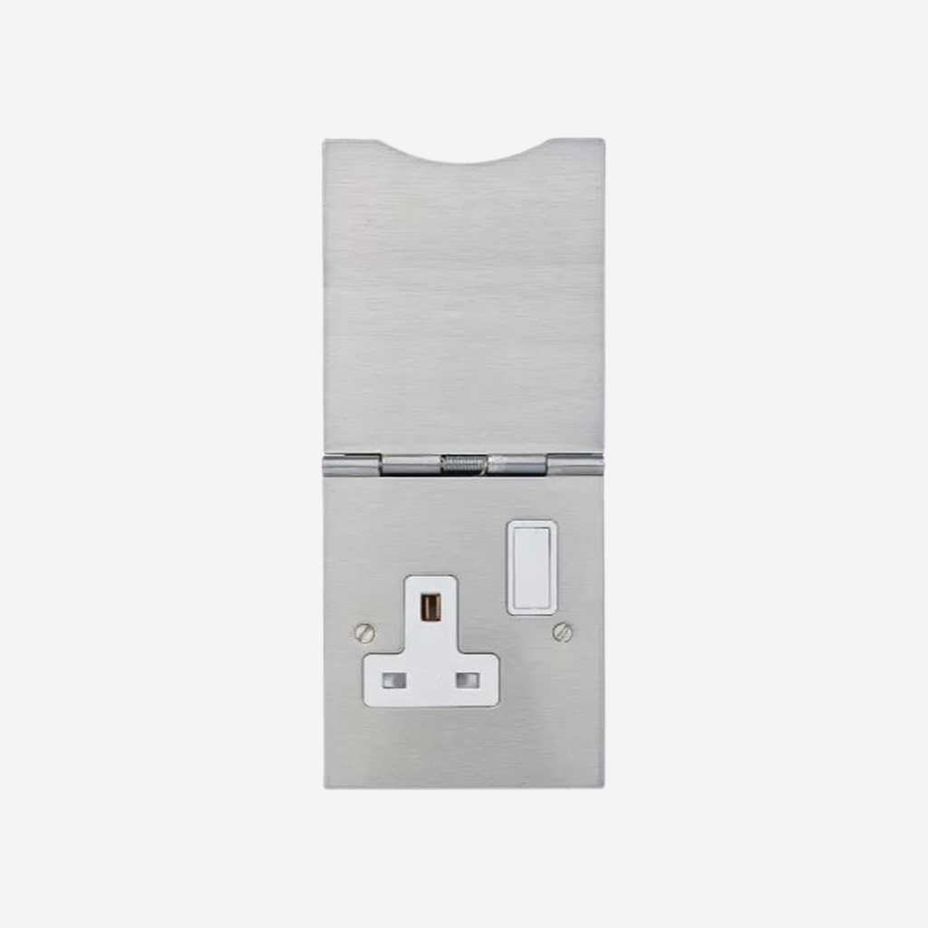 MK 13A 1G FLOOR SOCKET WITH SWITCH BSS