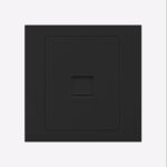 1G RJ45 DATA SOCKET ESSENTIALS MATT BLACK - MK