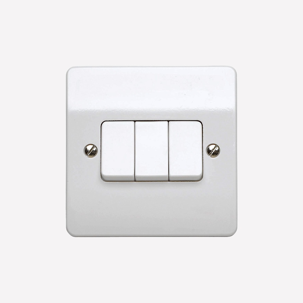 10A 3G 2WAY SWITCH LOGIC PLUS WHITE - MK