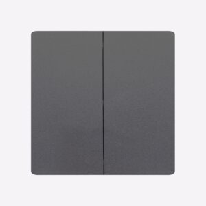 16A 2G 1WAY SWITCH ARIA SPACE GREY - MK