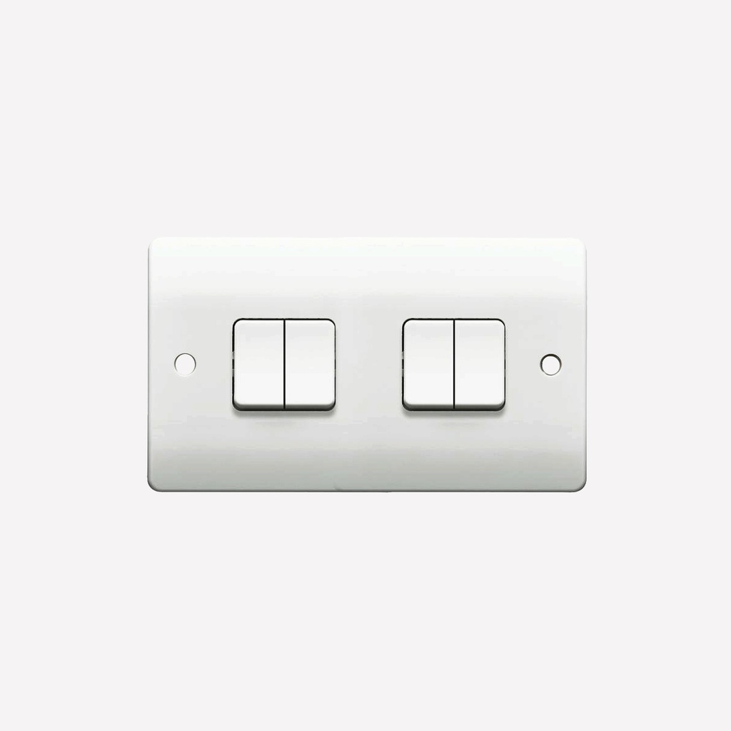 10A 4G 2WAY SWITCH LOGIC PLUS WHITE - MK
