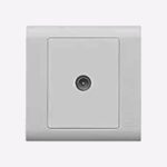 1G TV SOCKET ESSENTIALS TITANIUM - MK