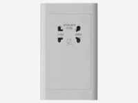 SHAVER SOCKET 115V/230V ESSENTIALS TITANIUM - MK