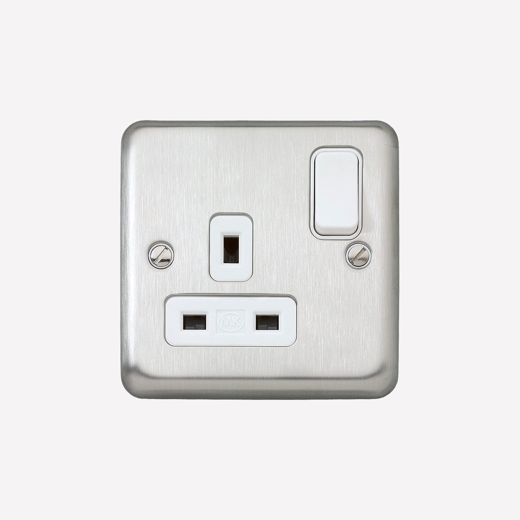 13A 1G SWITCH SOCKET BSS ALB - MK