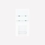 MK RJ 45 CAT6 KEYSTONE JACK WHI