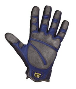 IRWIN 10503826 HEAVY DUTY JOBSITE GLOVES – LARGE