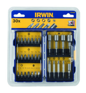 IRWIN 10504385 PRO-SCREWDRIVER BIT SET 30 PIECES