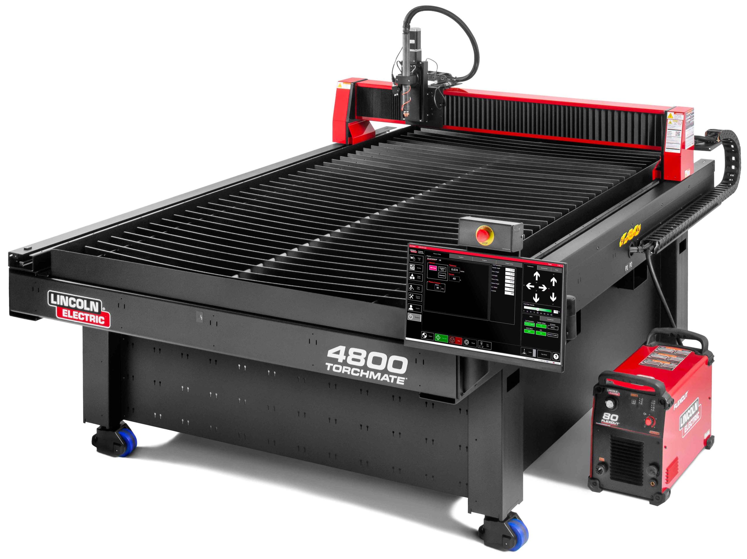 LINCOLN TORCHMATE 4800 -A 4x8 CNC PLASMA CUTTING MACHINE
