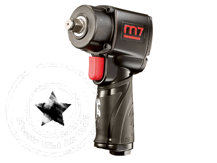 MIGHTY SEVEN NC-4610 1/2 INCH DRIVE IMPACT WRENCH; 450 FT-LB, MAX TORQUE, 9000 RPM