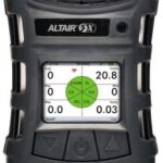 MSA Altair 5X Multi Gas Detector Color Display, (LEL, O2, CO, H2S) with 10 Foot Sampling Line, 1 Foot Probe